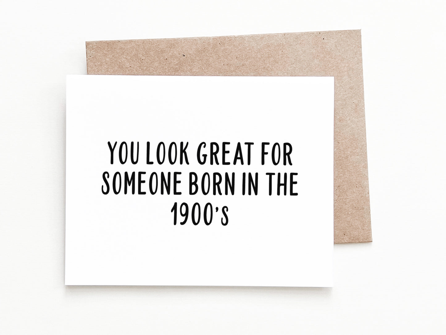 Funny Birthday Card, Birthday Gift for Him or Her
