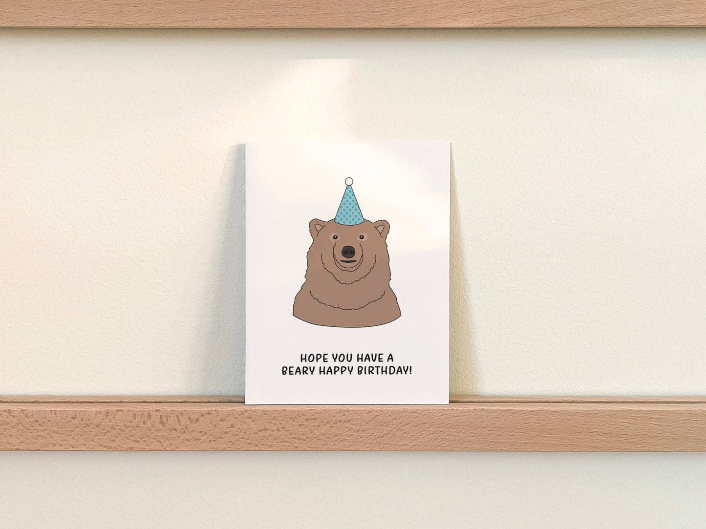 Bear Birthday Card
