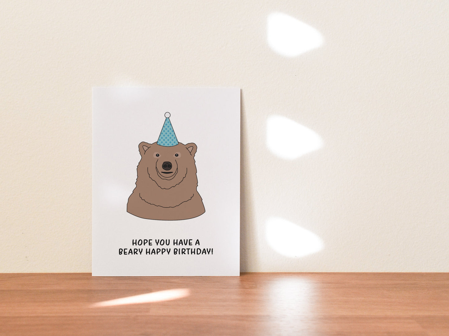 Bear Birthday Card