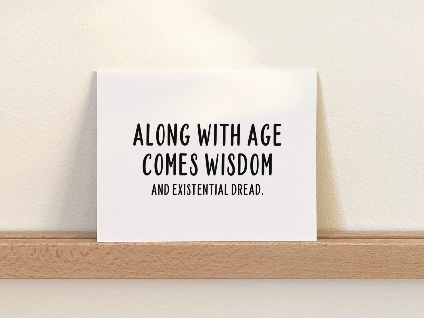 Funny Birthday Card, Birthday Gift for Him or Her