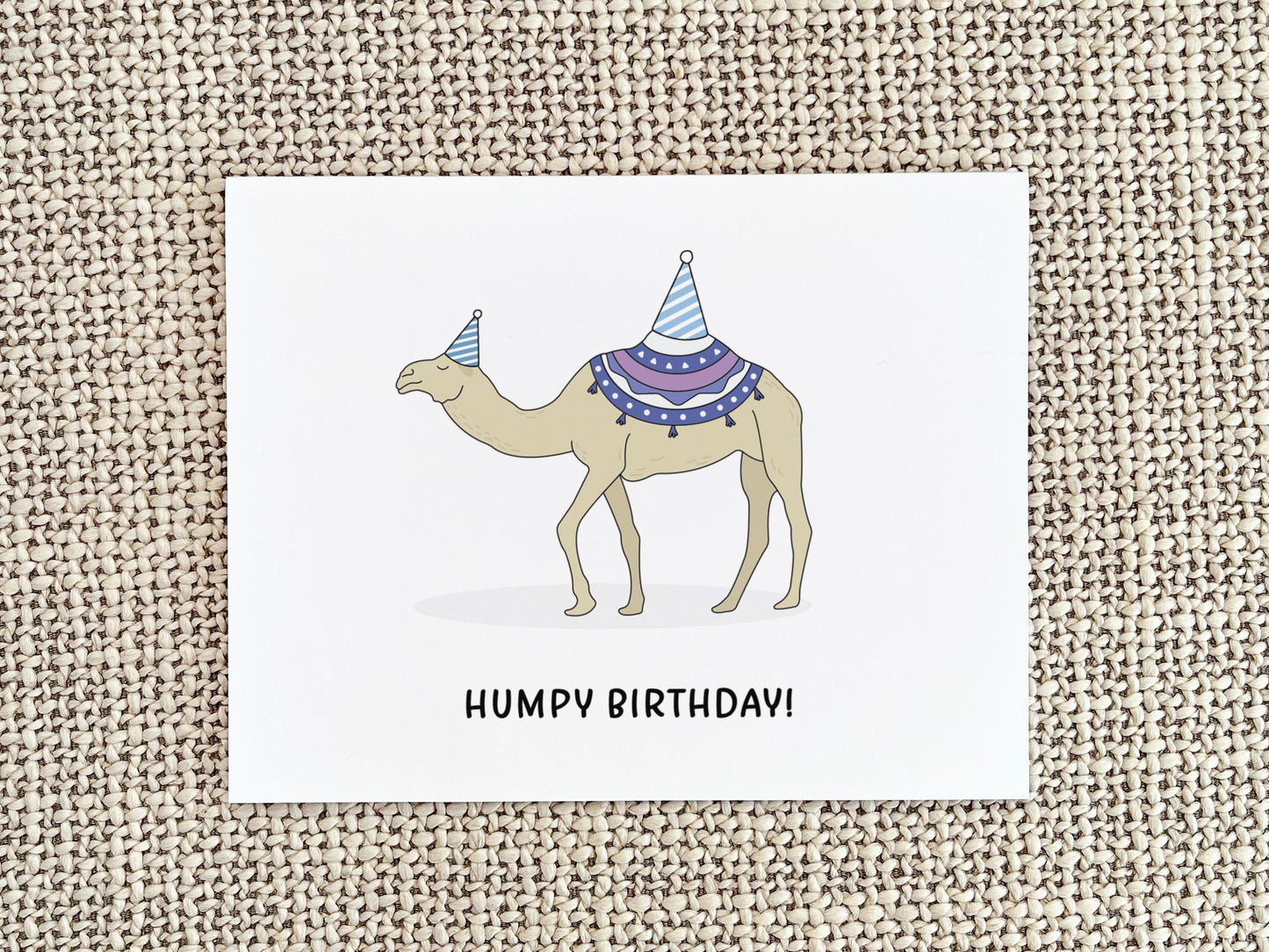 Camel Birthday Card