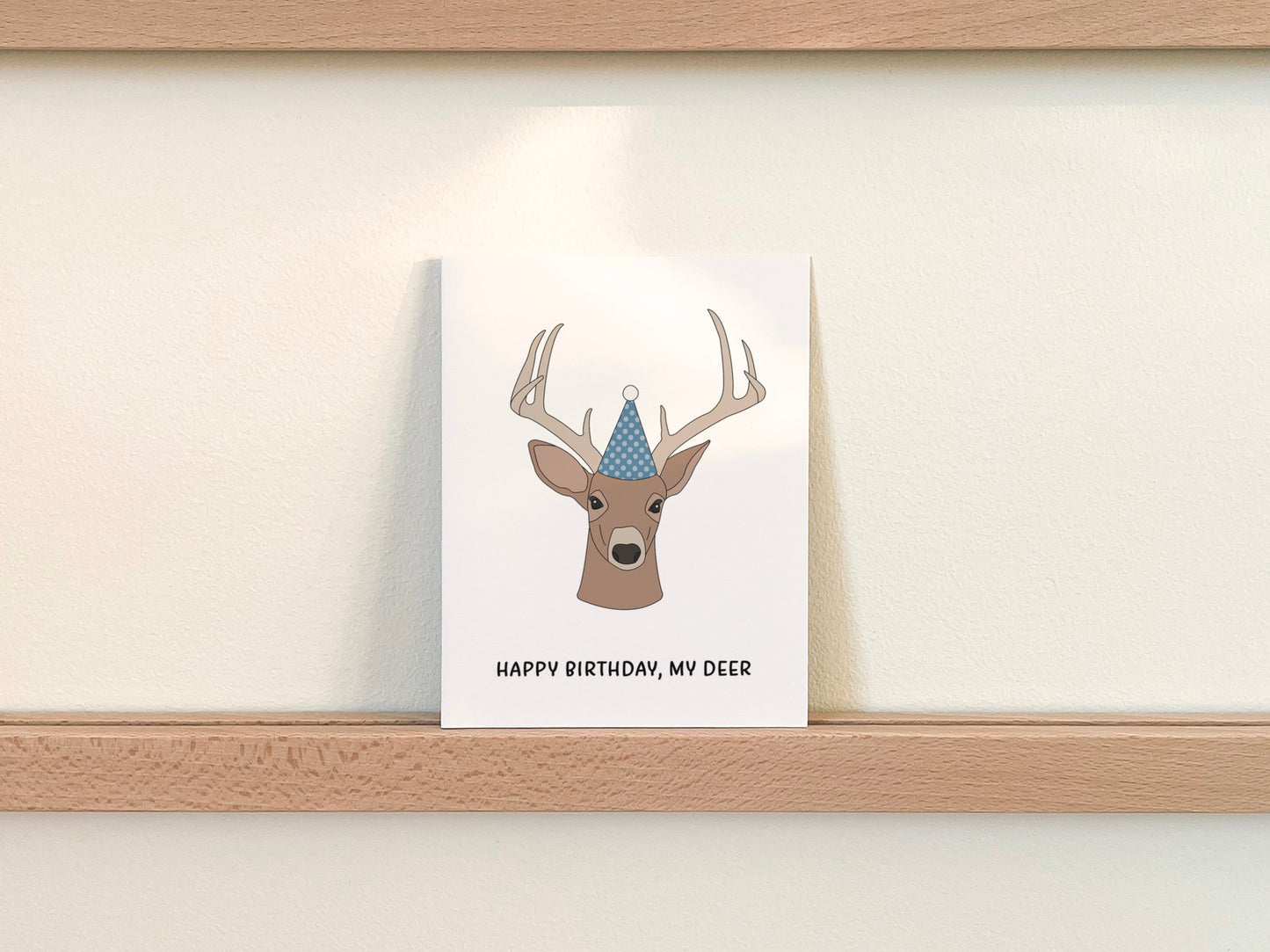 Deer Birthday Card