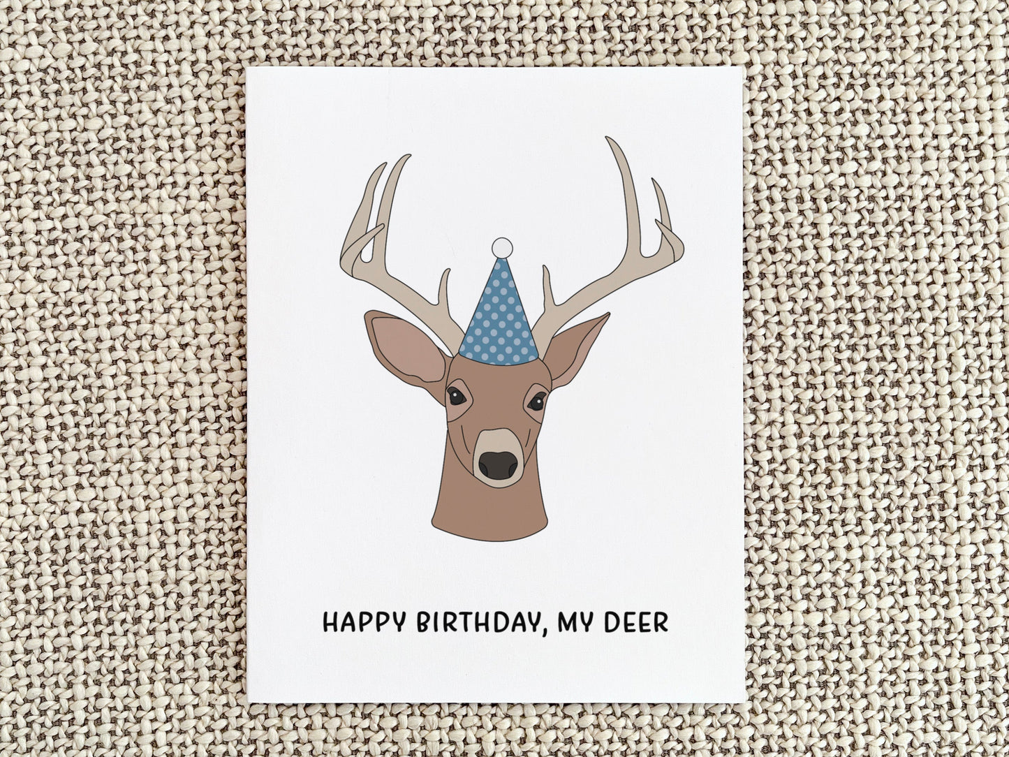 Deer Birthday Card