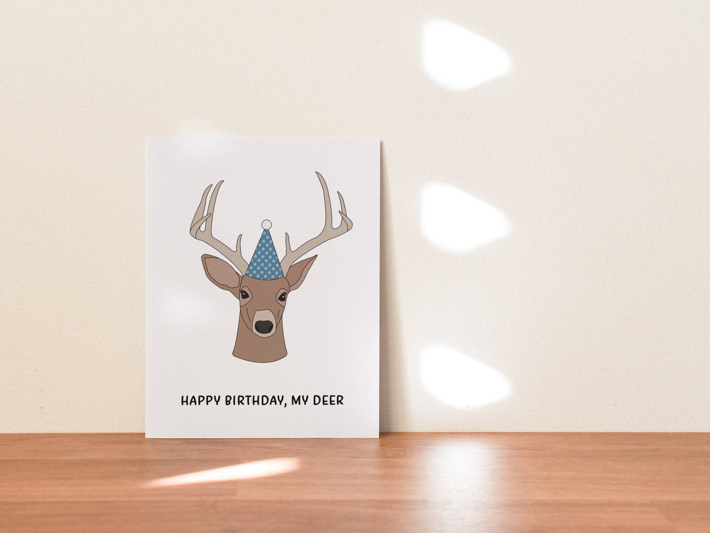 Deer Birthday Card