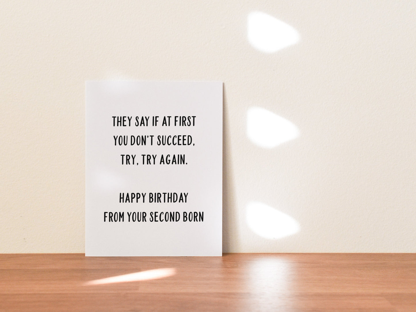 Funny Birthday Card, Birthday Gift for Him or Her