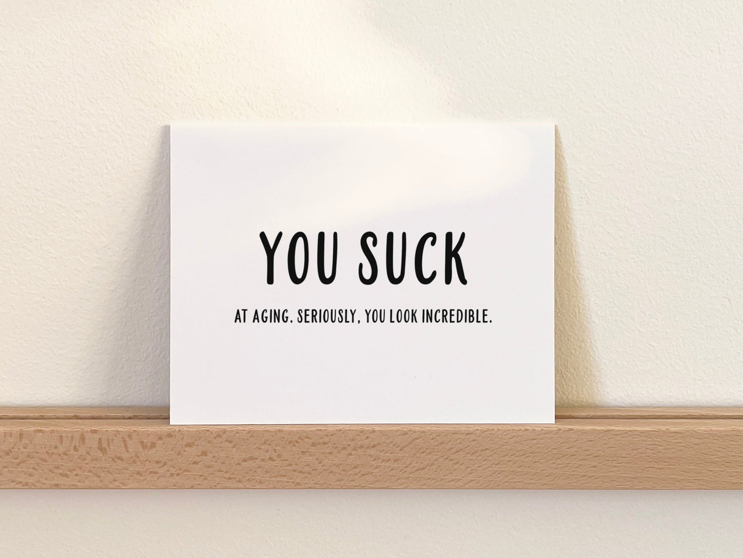 Funny Birthday Card, Birthday Gift for Him or Her