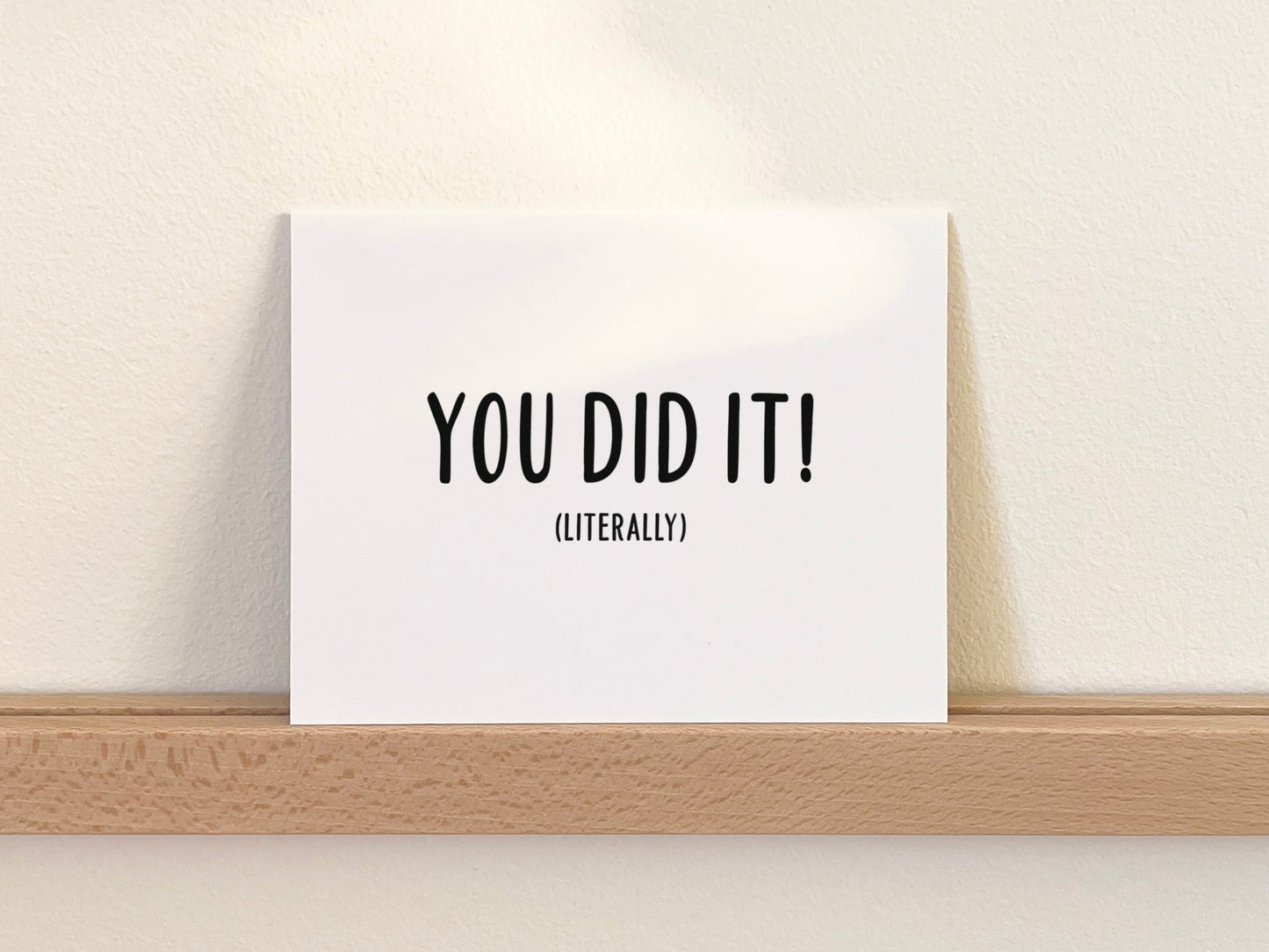Funny Baby Shower Card, Congratulations Gift