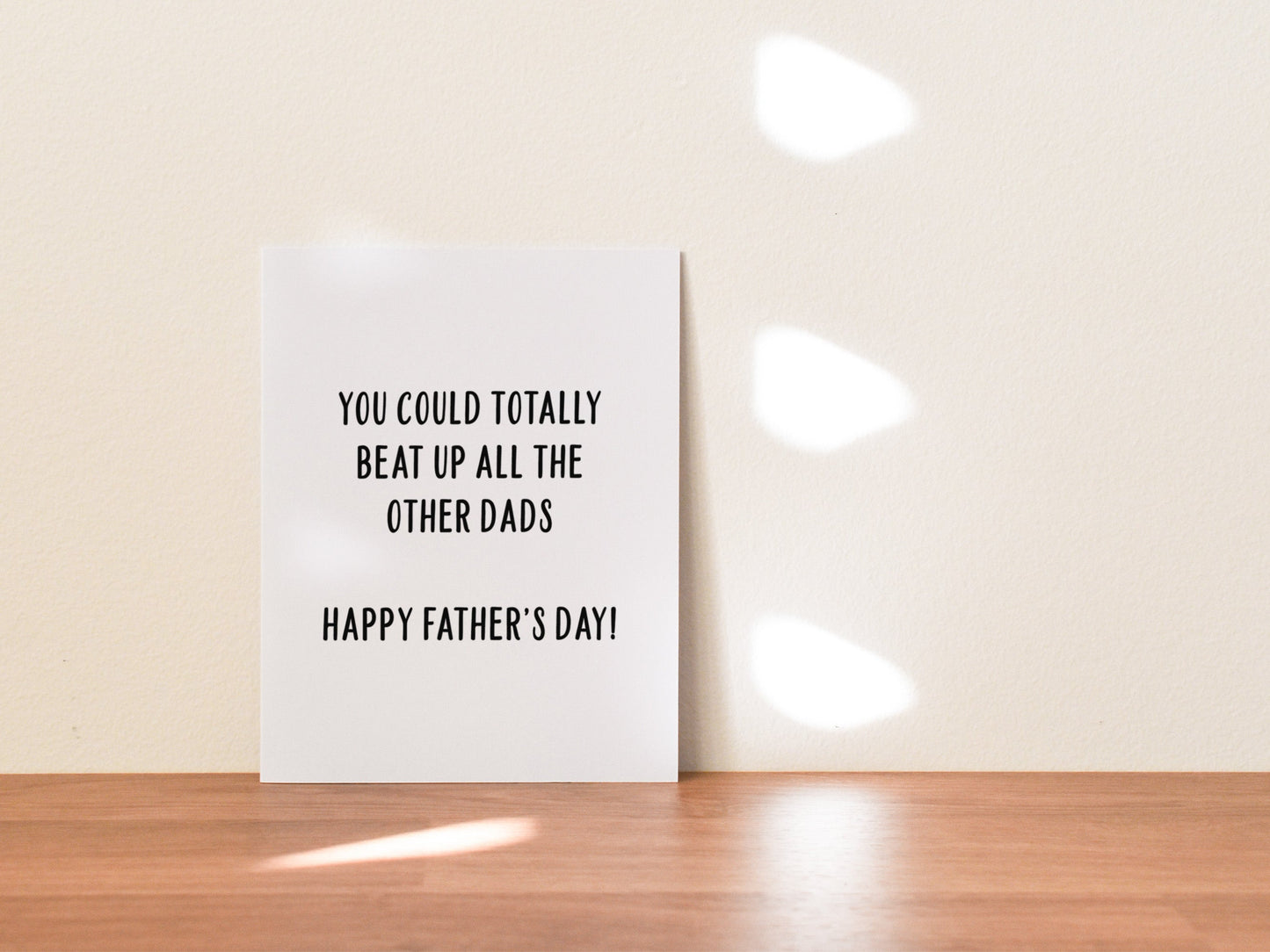 Funny Father's Day Card, Father's Day Gift for Dad