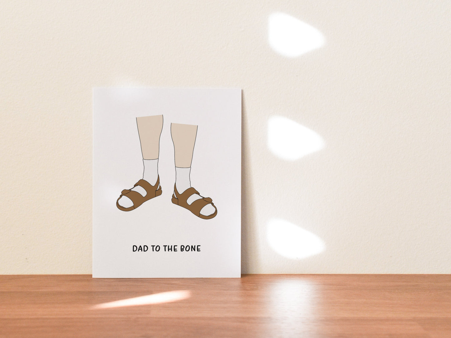 Funny Father's Day Card, Father's Day Gift for Dad