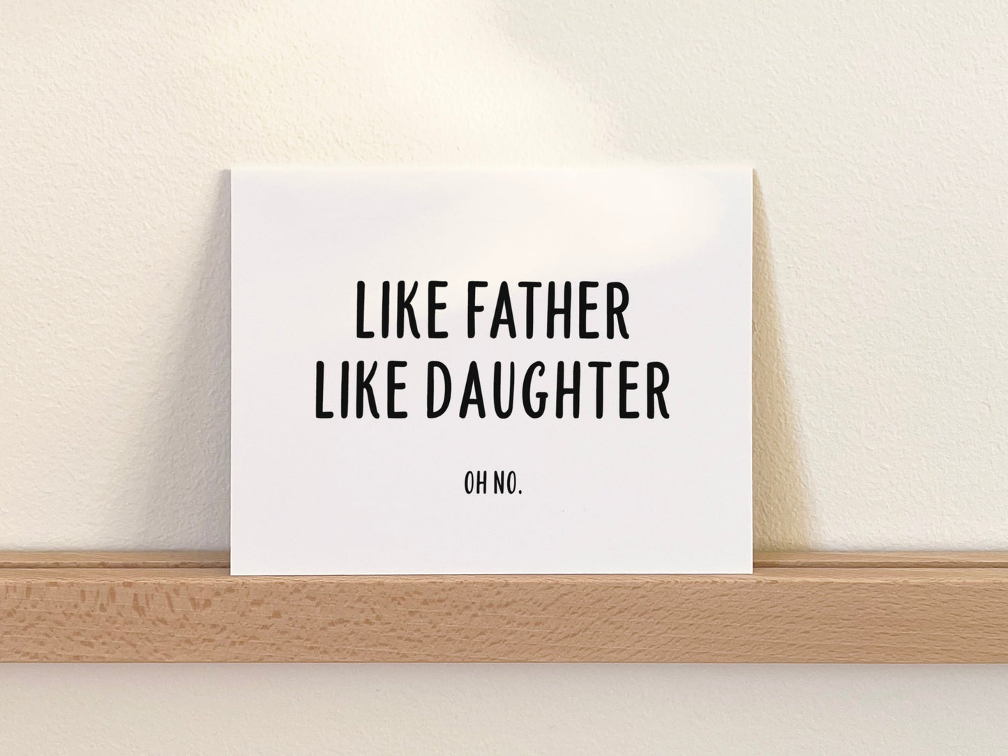 Funny Father's Day Card, Father's Day Gift for Dad