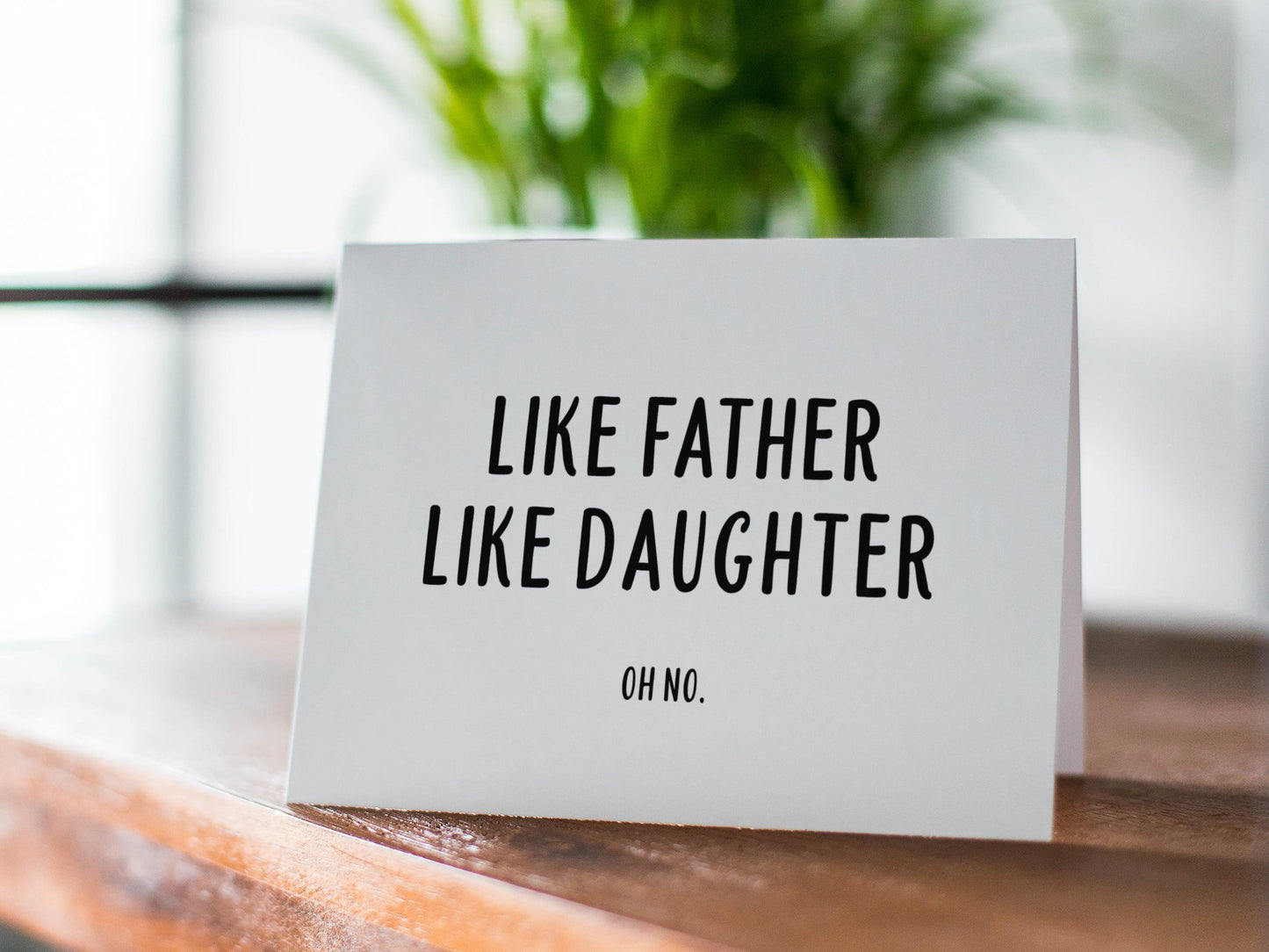 Funny Father's Day Card, Father's Day Gift for Dad
