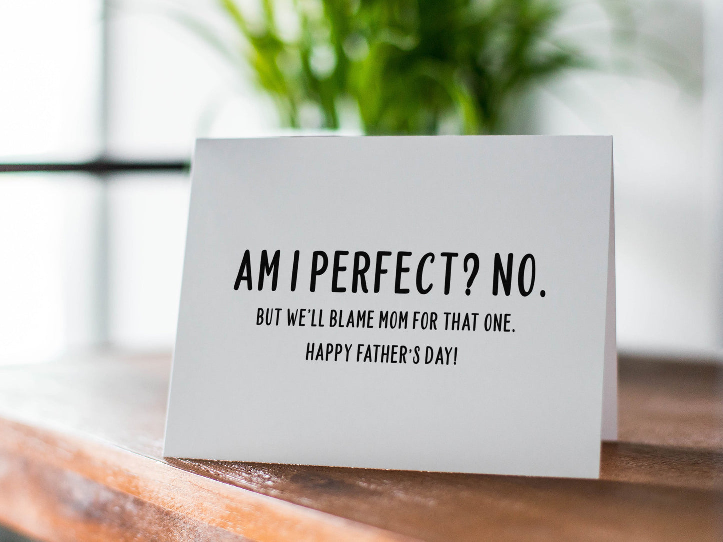 Funny Father's Day Card, Father's Day Gift for Dad