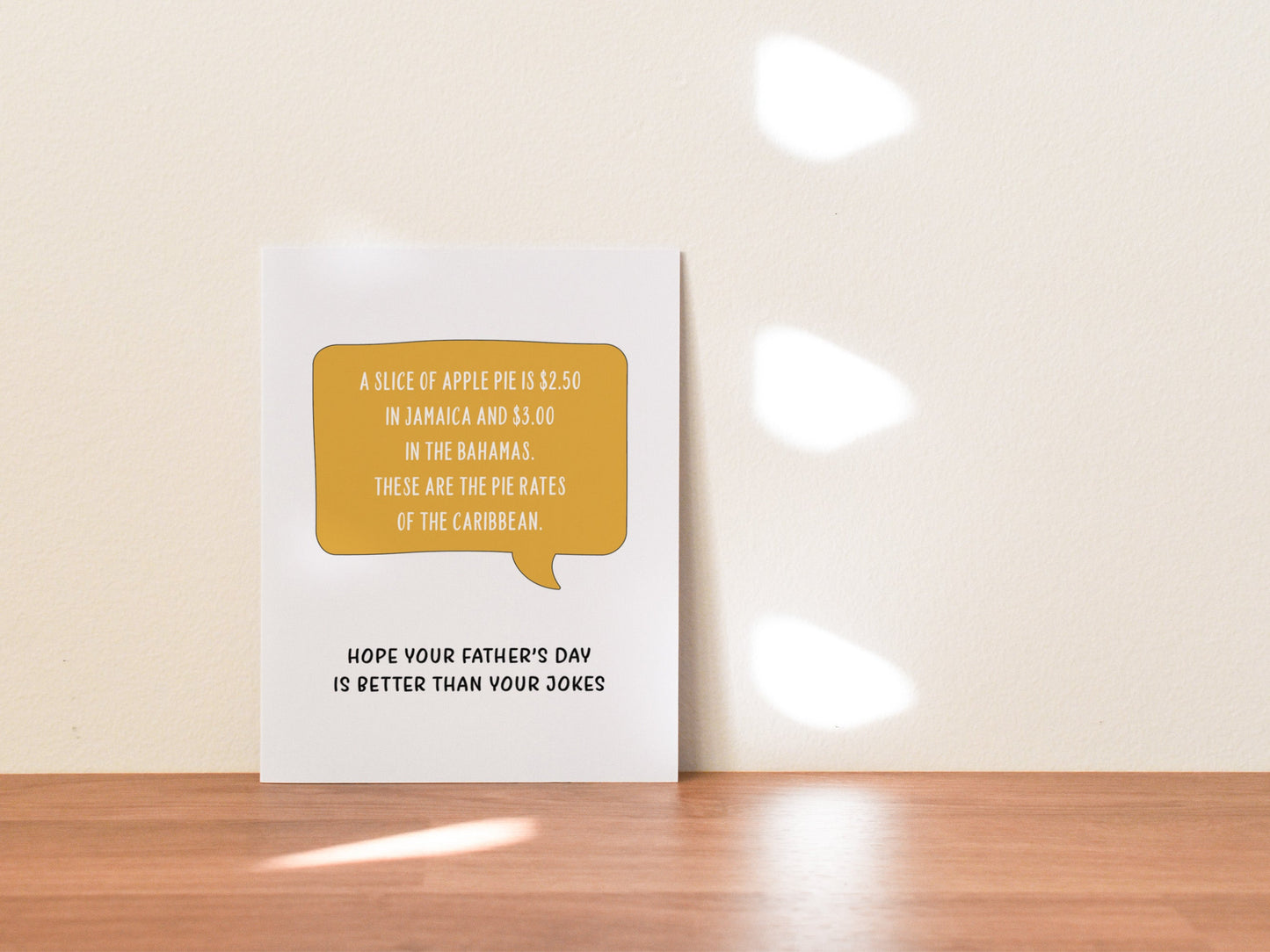 Funny Father's Day Card, Father's Day Gift for Dad
