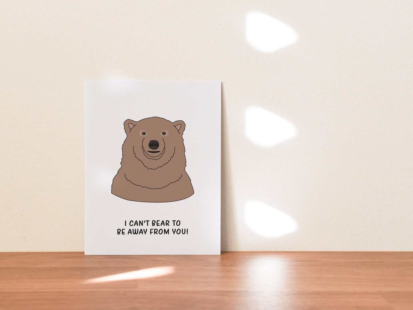 Bear Anniversary Card