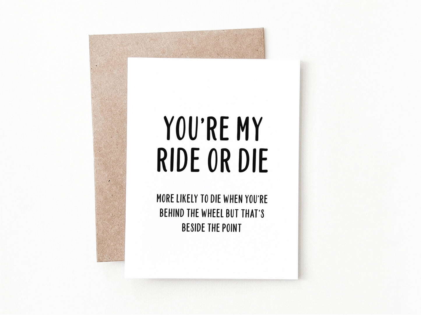 Funny Anniversary Card, Love Gift for Him or Her