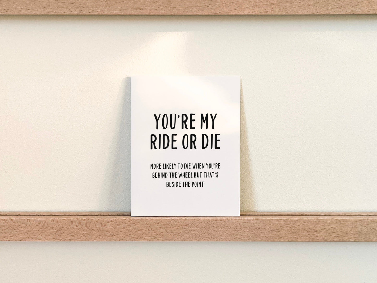 Funny Anniversary Card, Love Gift for Him or Her
