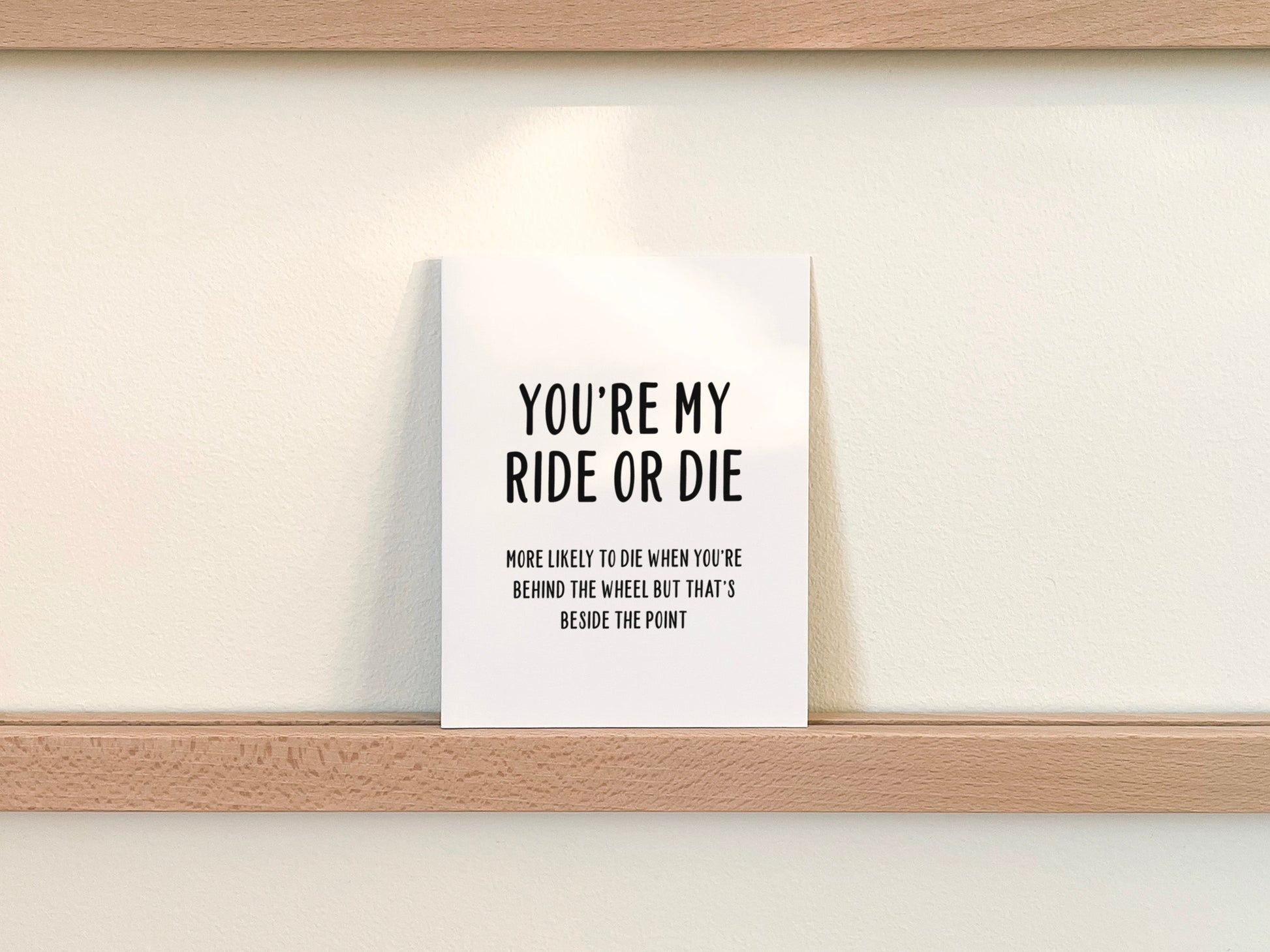 Funny Anniversary Card, Love Gift for Him or Her