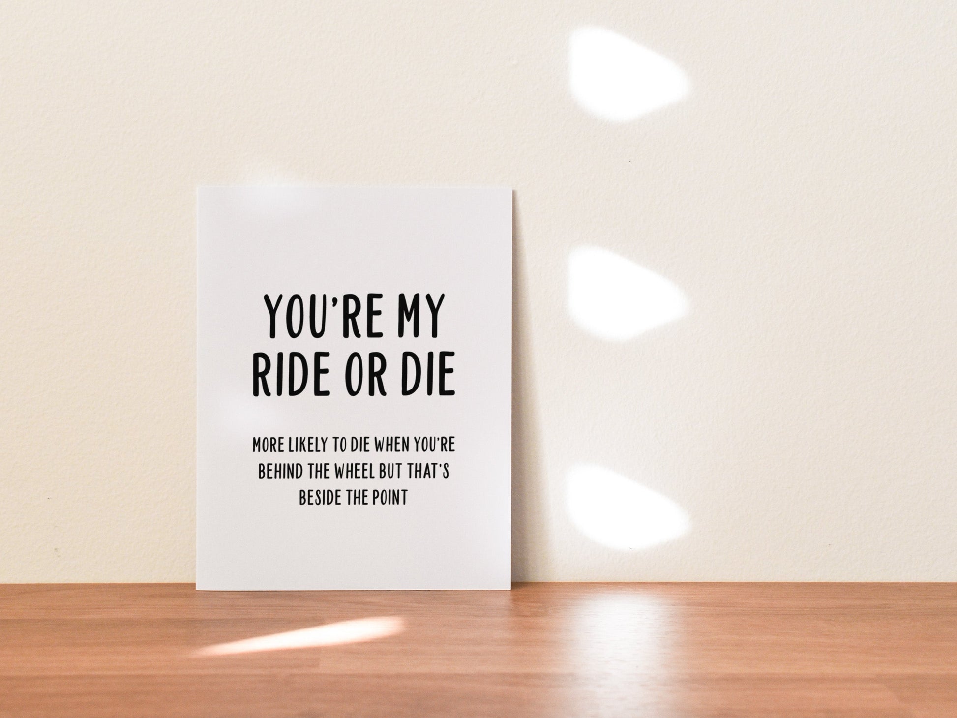 Funny Anniversary Card, Love Gift for Him or Her