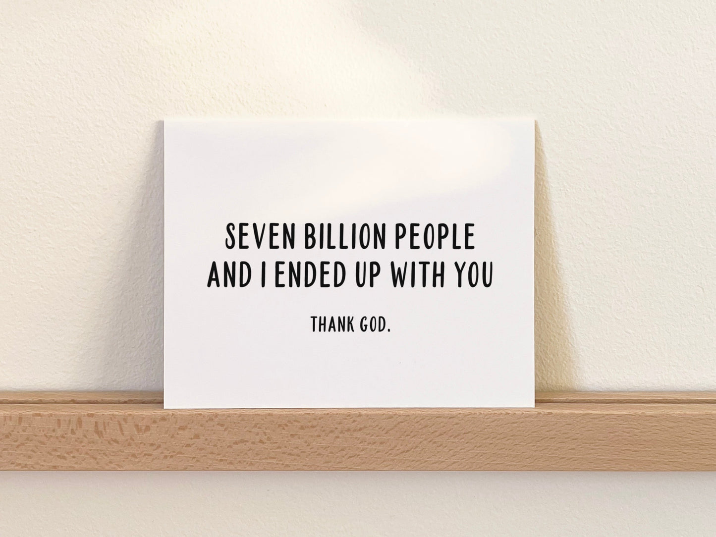 Funny Anniversary Card, Love Gift for Him or Her