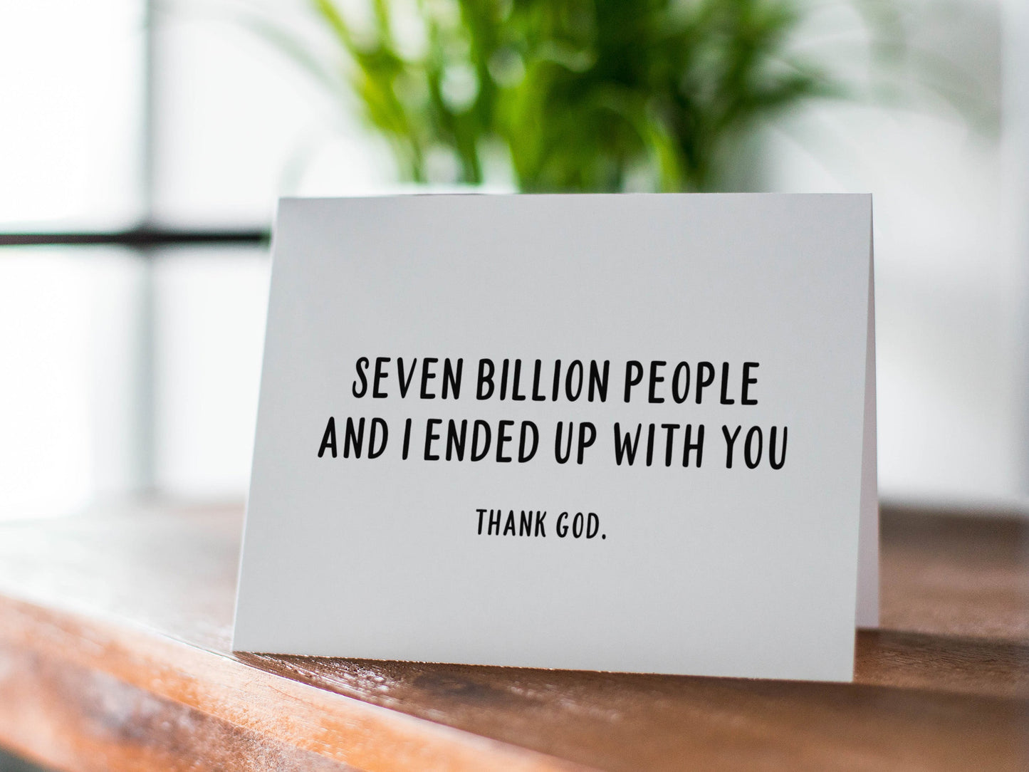 Funny Anniversary Card, Love Gift for Him or Her