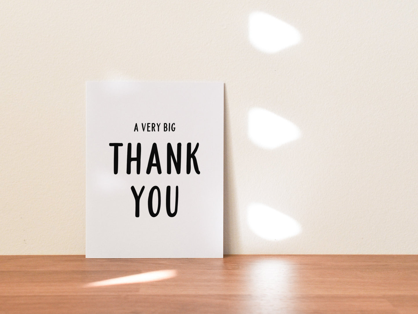 Funny Thank You Card, Thank You Gift