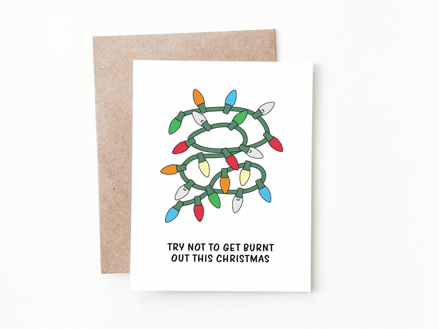 Funny Christmas Greeting Card, Christmas Gift for Him or Her