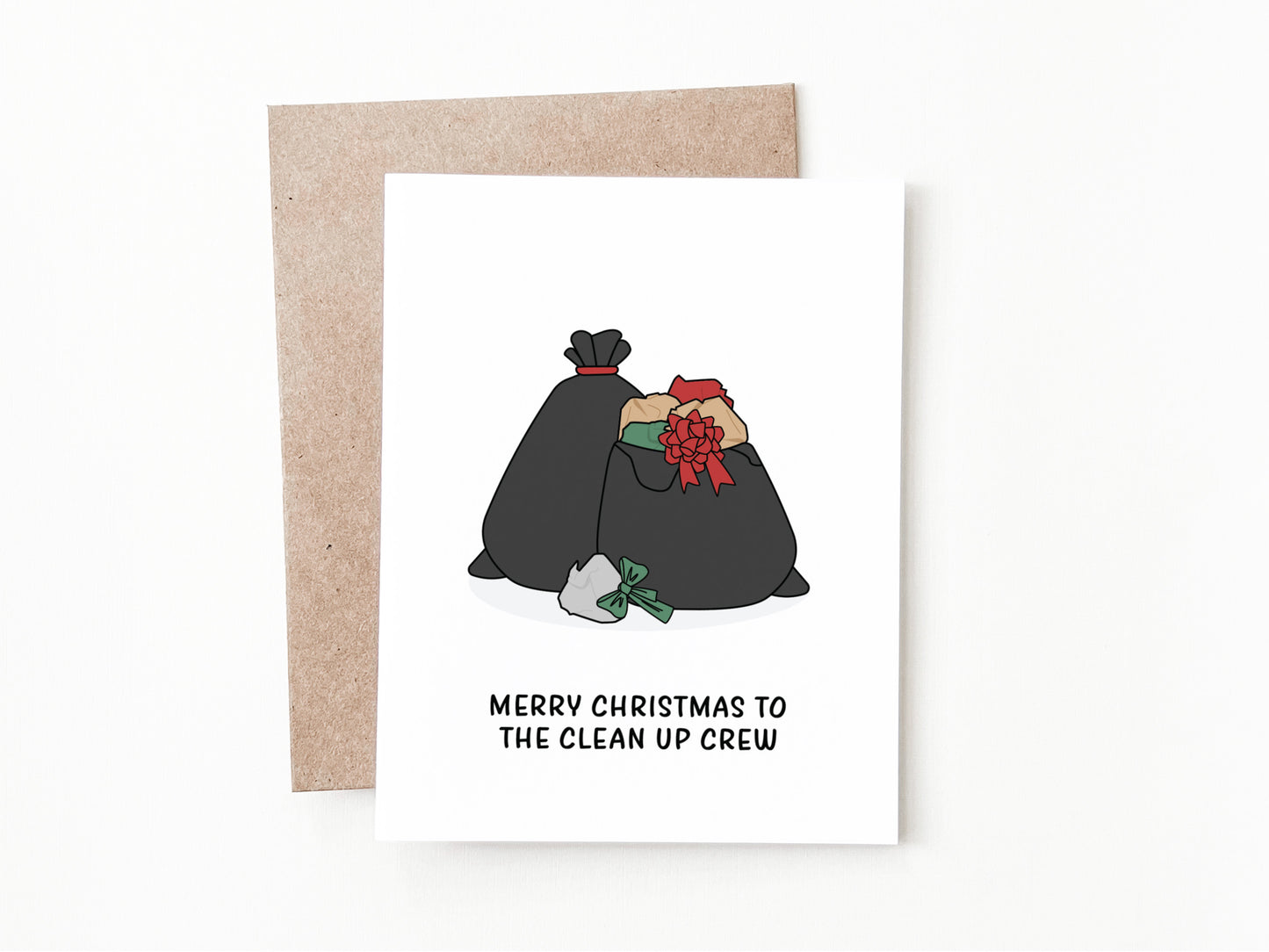 Funny Christmas Greeting Card, Christmas Gift for Him or Her