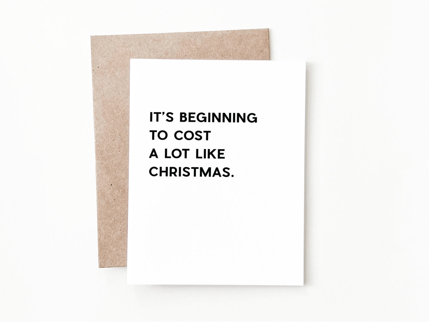 Funny Christmas Greeting Card, Christmas Gift for Him or Her
