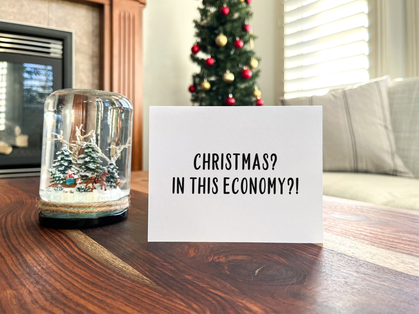 Economy Christmas Card