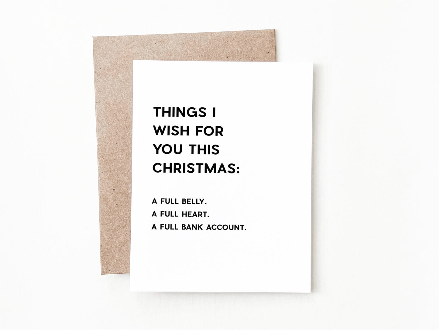 Funny Christmas Greeting Card, Christmas Gift for Him or Her
