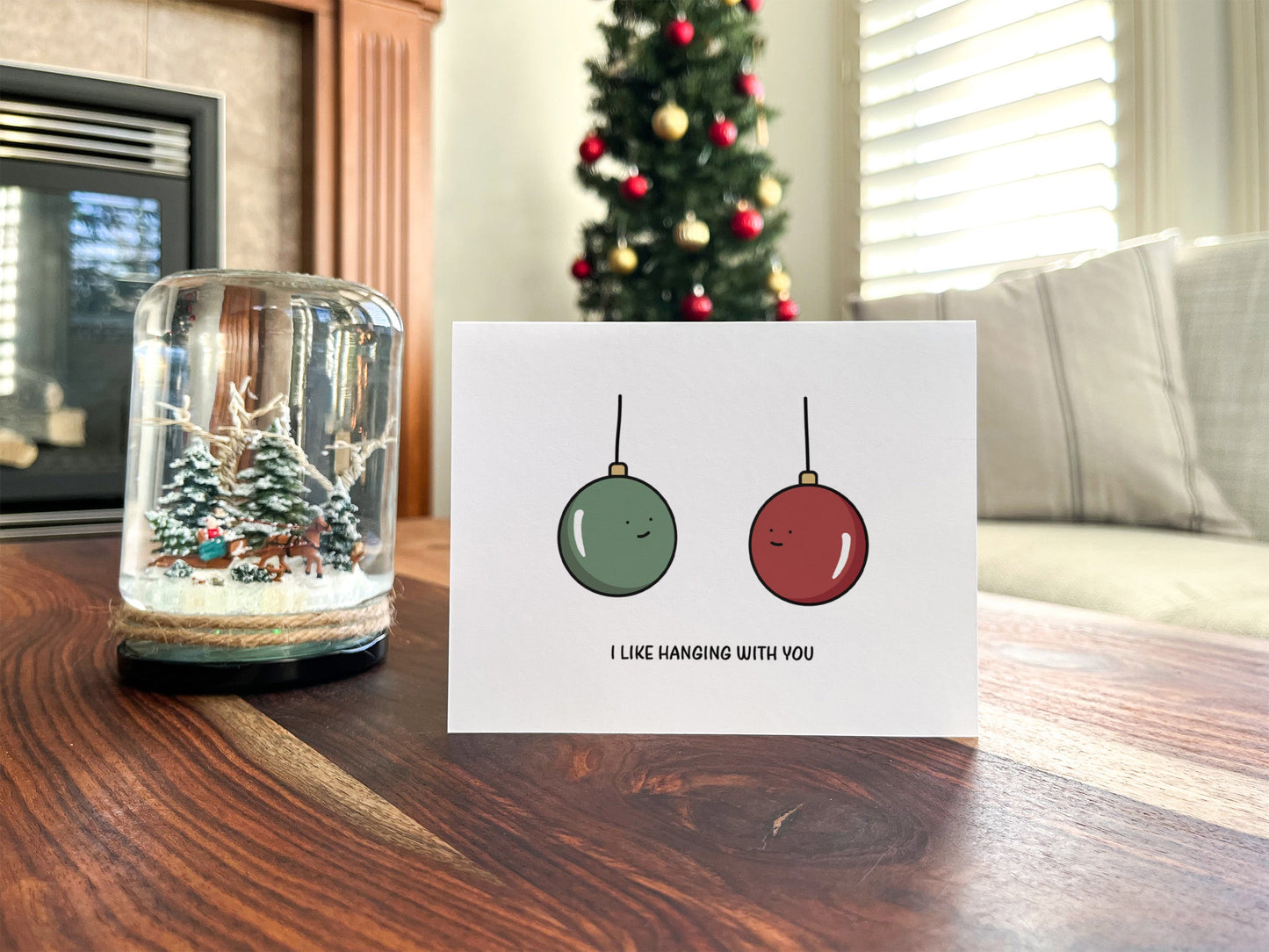 Funny Christmas Greeting Card, Christmas Gift for Him or Her