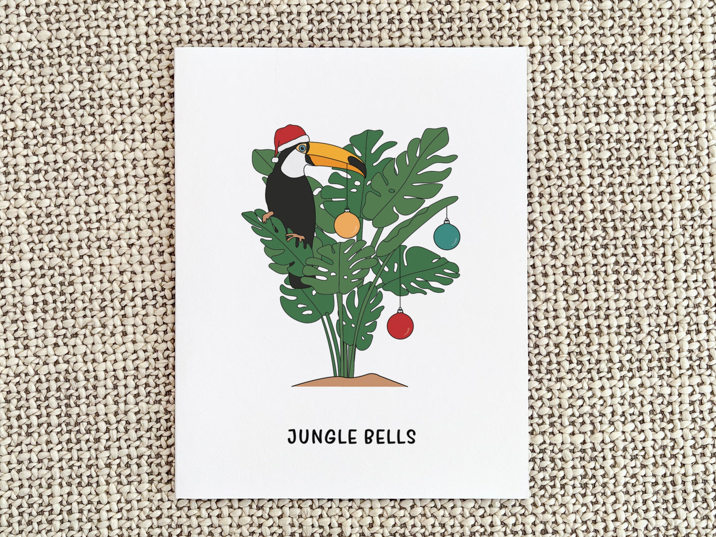 Jungle Bells Christmas Card