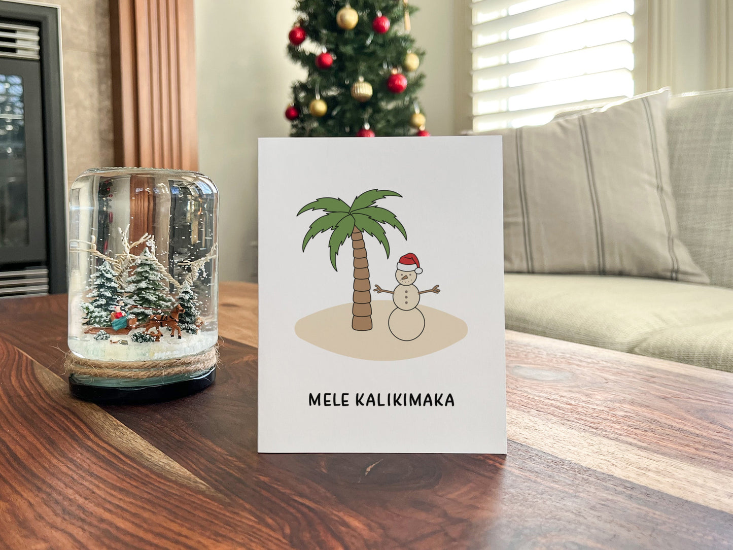 Mele Kalikimaka Christmas Card