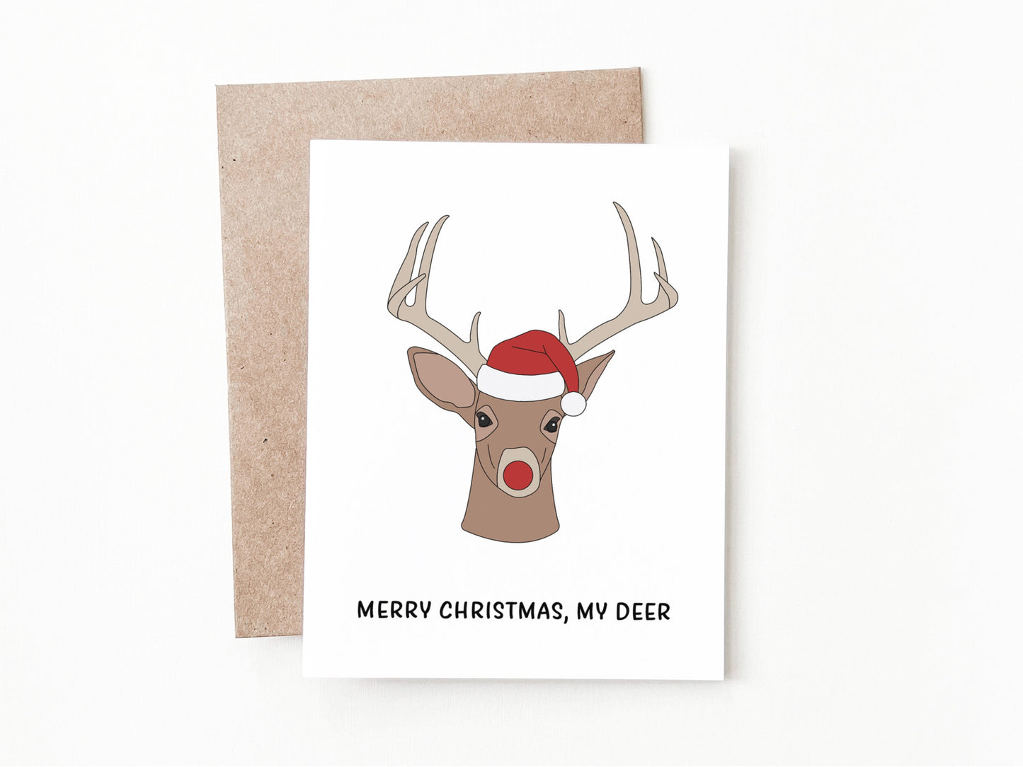 Funny Christmas Greeting Card, Christmas Gift for Him or Her