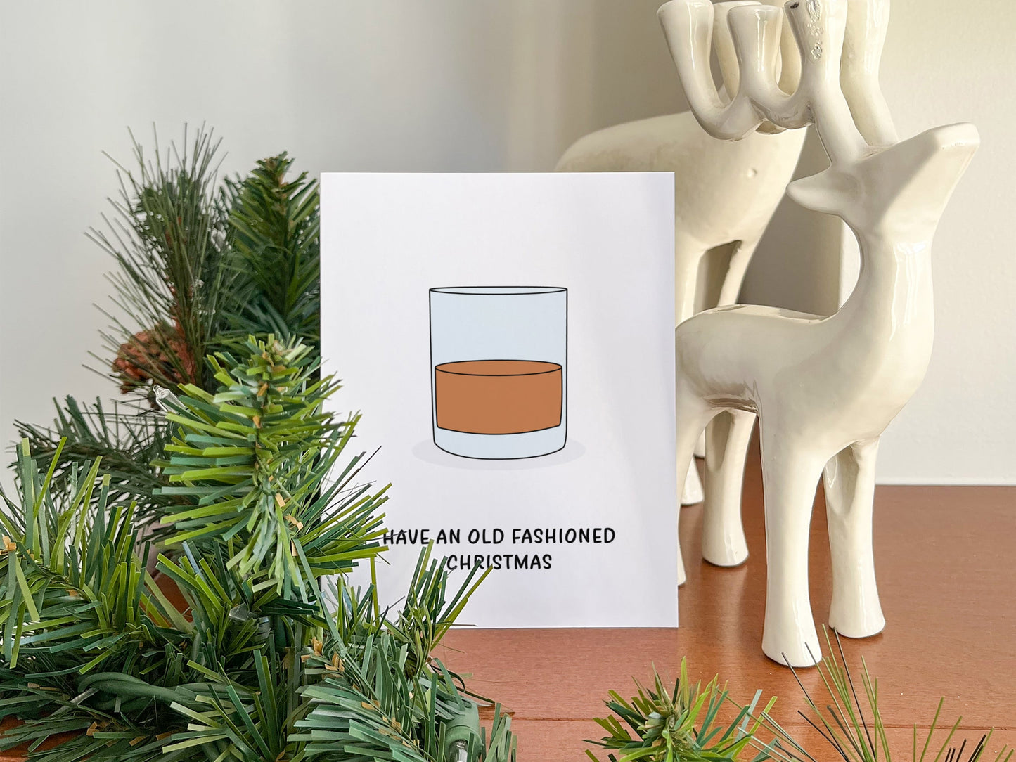 Funny Christmas Greeting Card, Christmas Gift for Him or Her