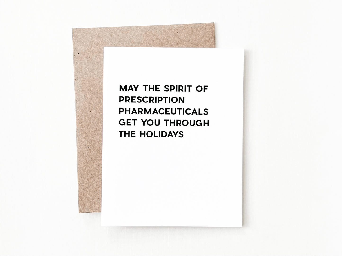Funny Christmas Greeting Card, Christmas Gift for Him or Her