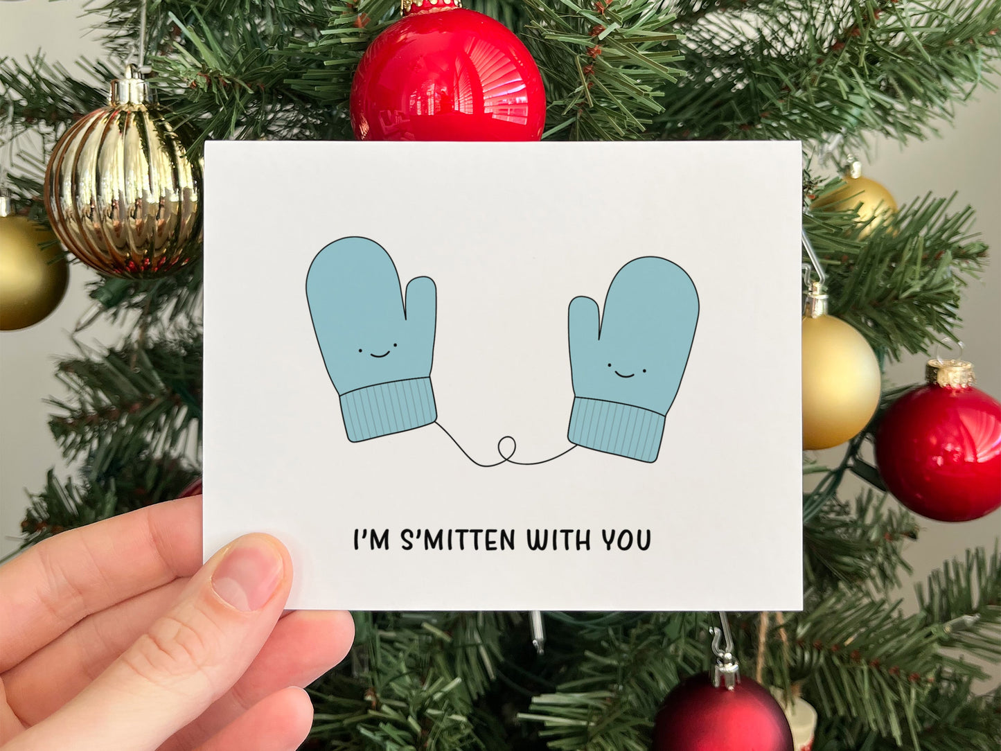 Smitten Christmas Card