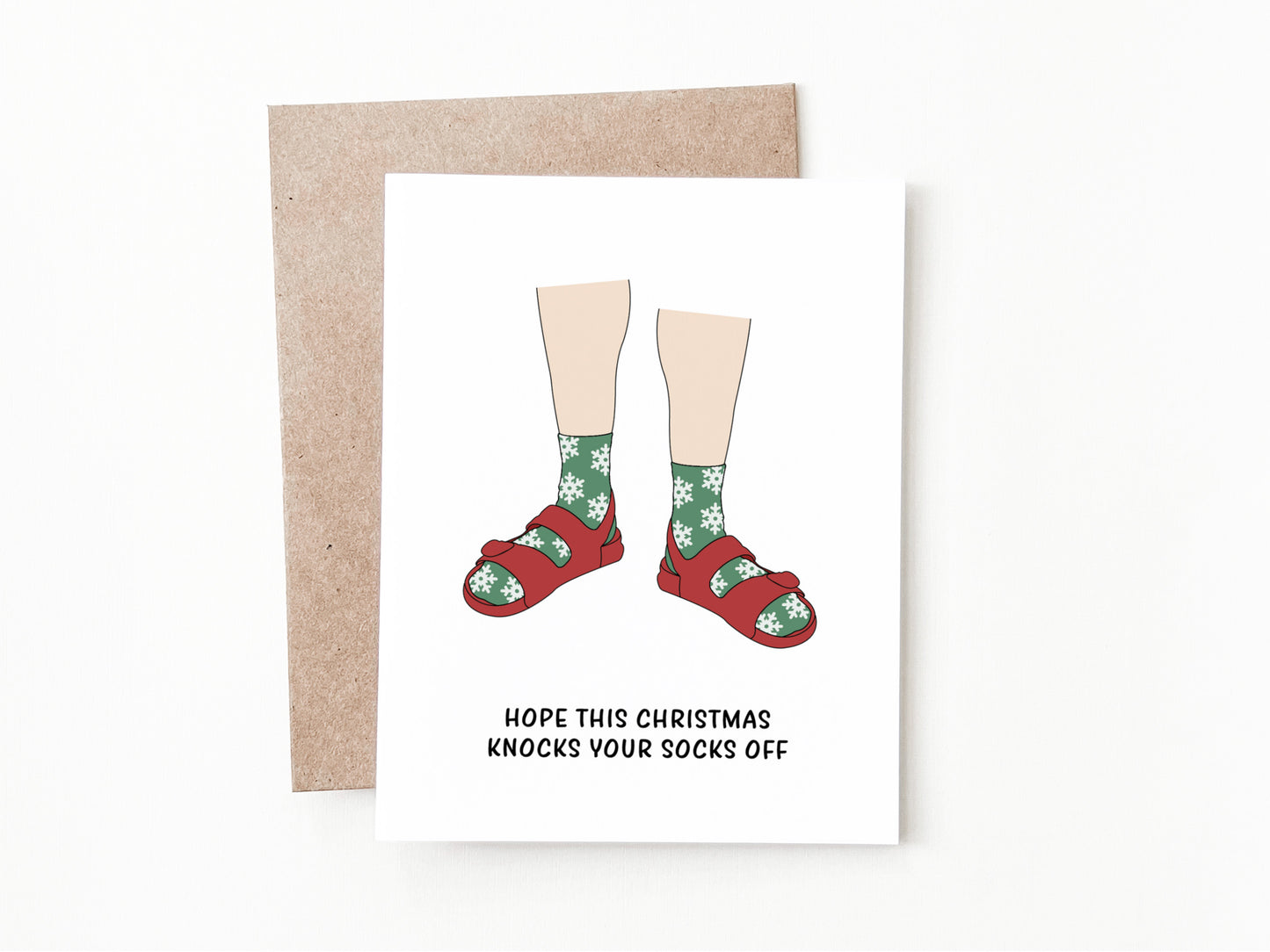 Funny Christmas Greeting Card, Christmas Gift for Him or Her