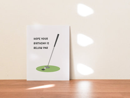 Funny Birthday Card, Birthday Gift for Him or Her