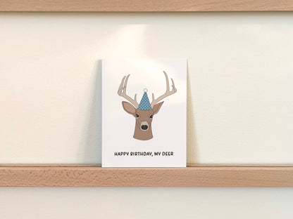 Deer Birthday Card