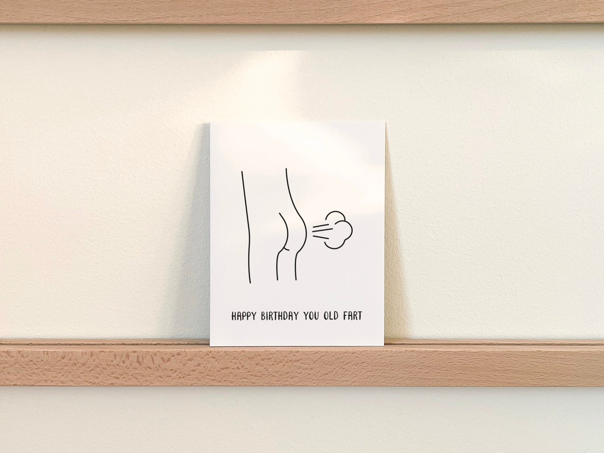 Funny Birthday Card, Birthday Gift for Him or Her