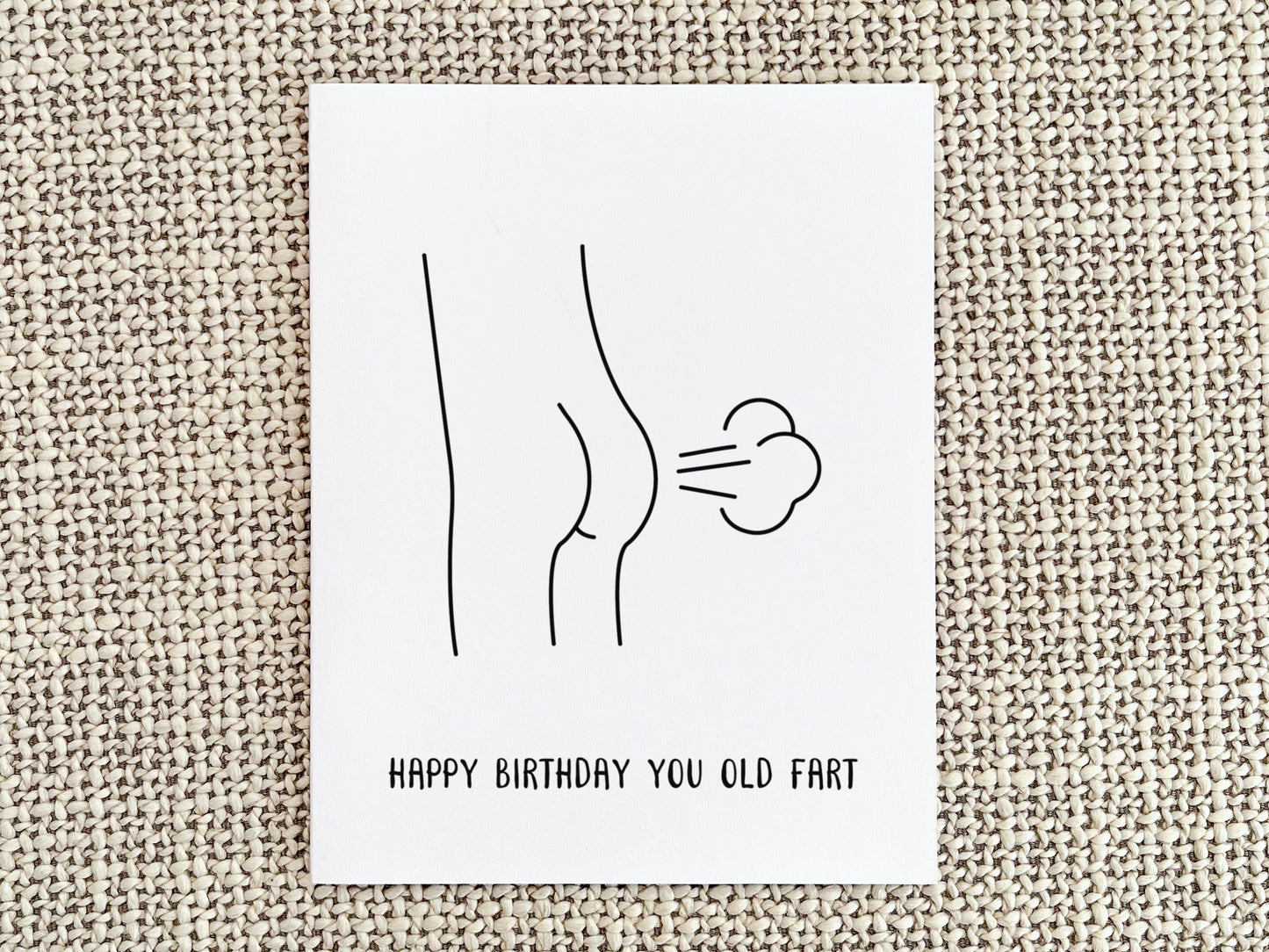 Funny Birthday Card, Birthday Gift for Him or Her