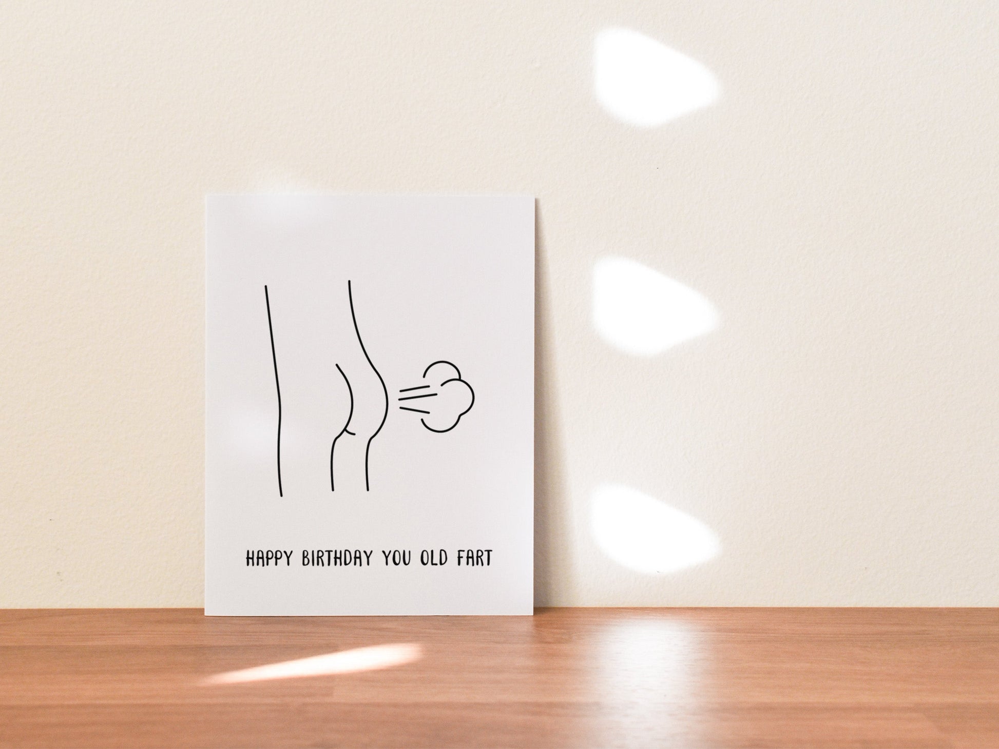 Funny Birthday Card, Birthday Gift for Him or Her