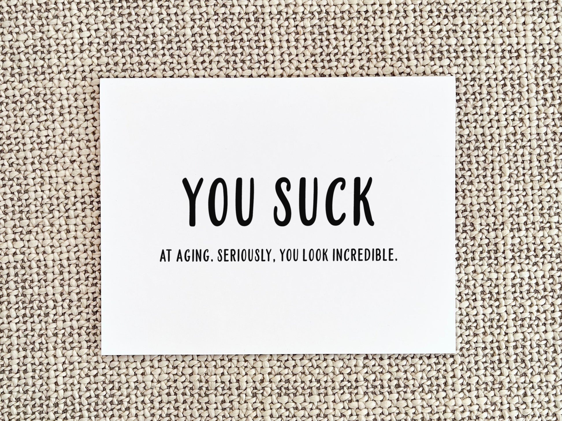 Funny Birthday Card, Birthday Gift for Him or Her