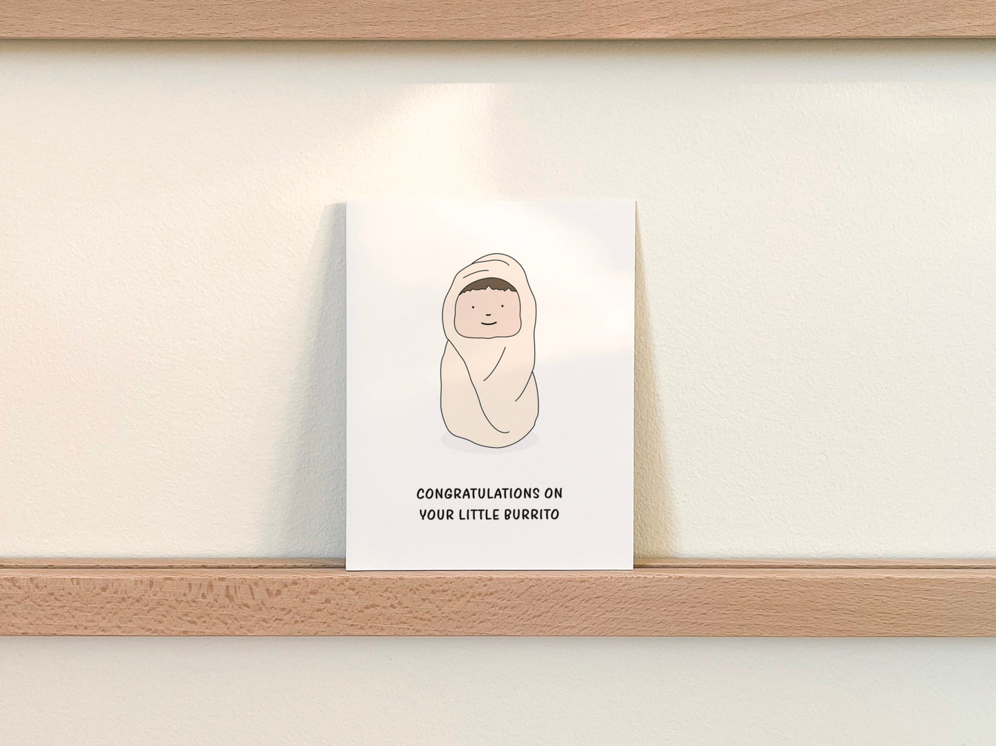 Funny Baby Shower Card, Congratulations Gift
