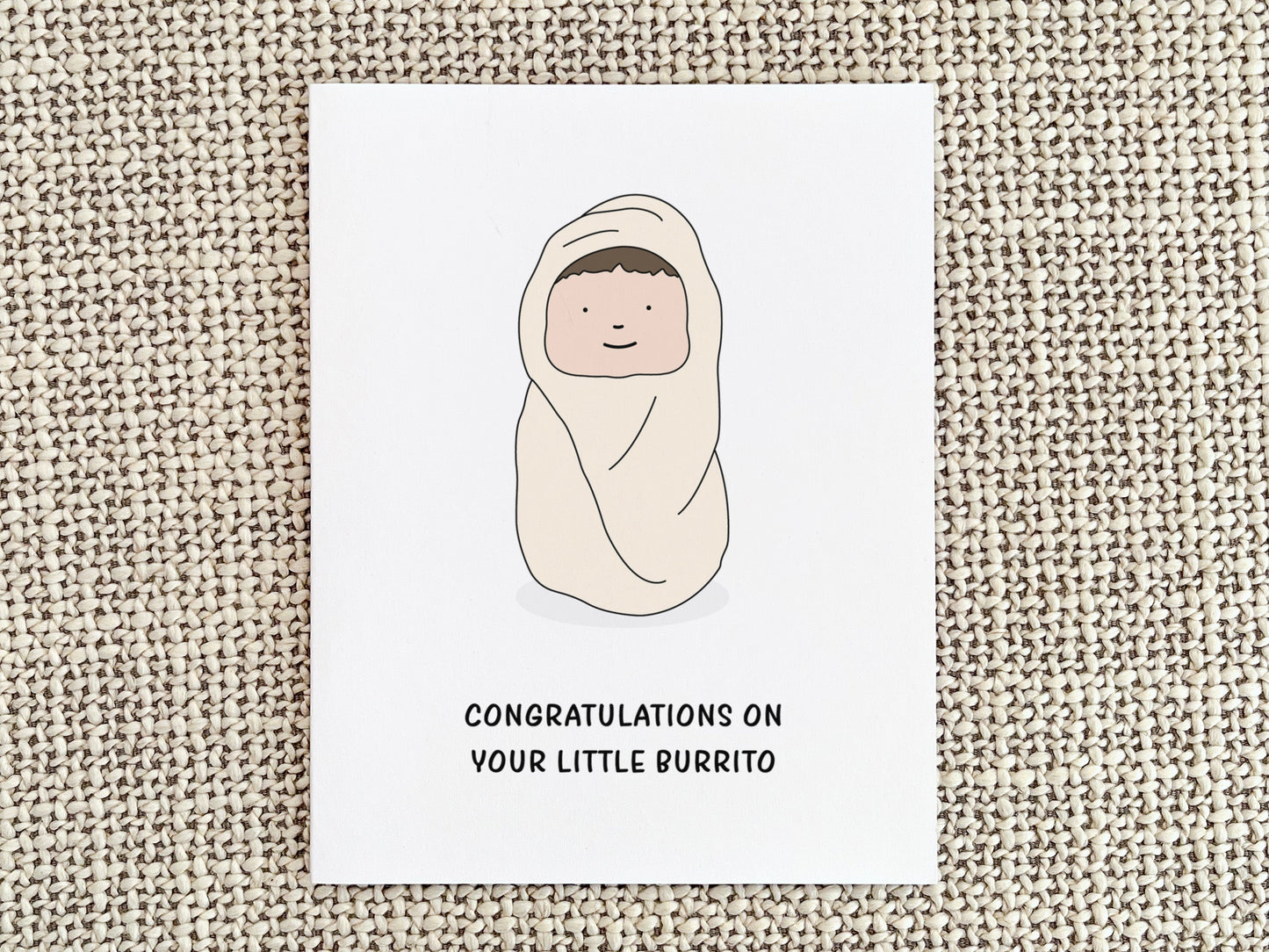Funny Baby Shower Card, Congratulations Gift