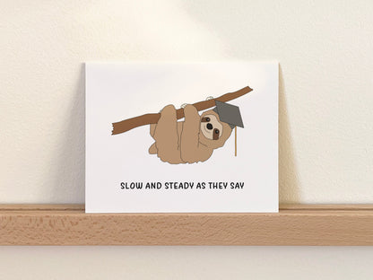 Funny Graduation Card, Congratulations Gift