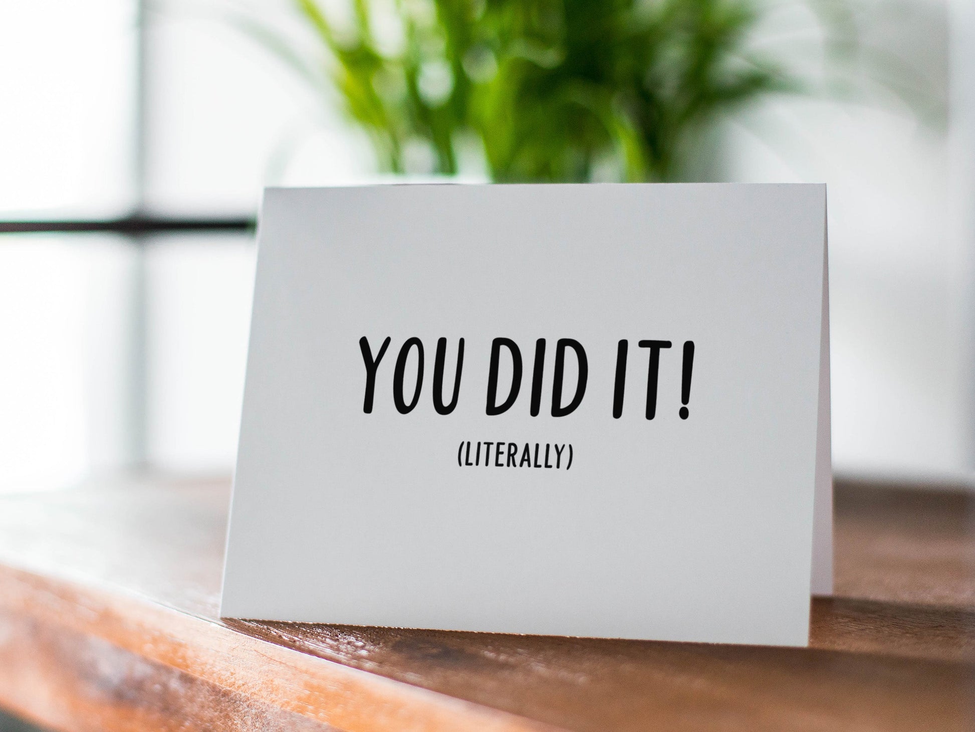 Funny Baby Shower Card, Congratulations Gift
