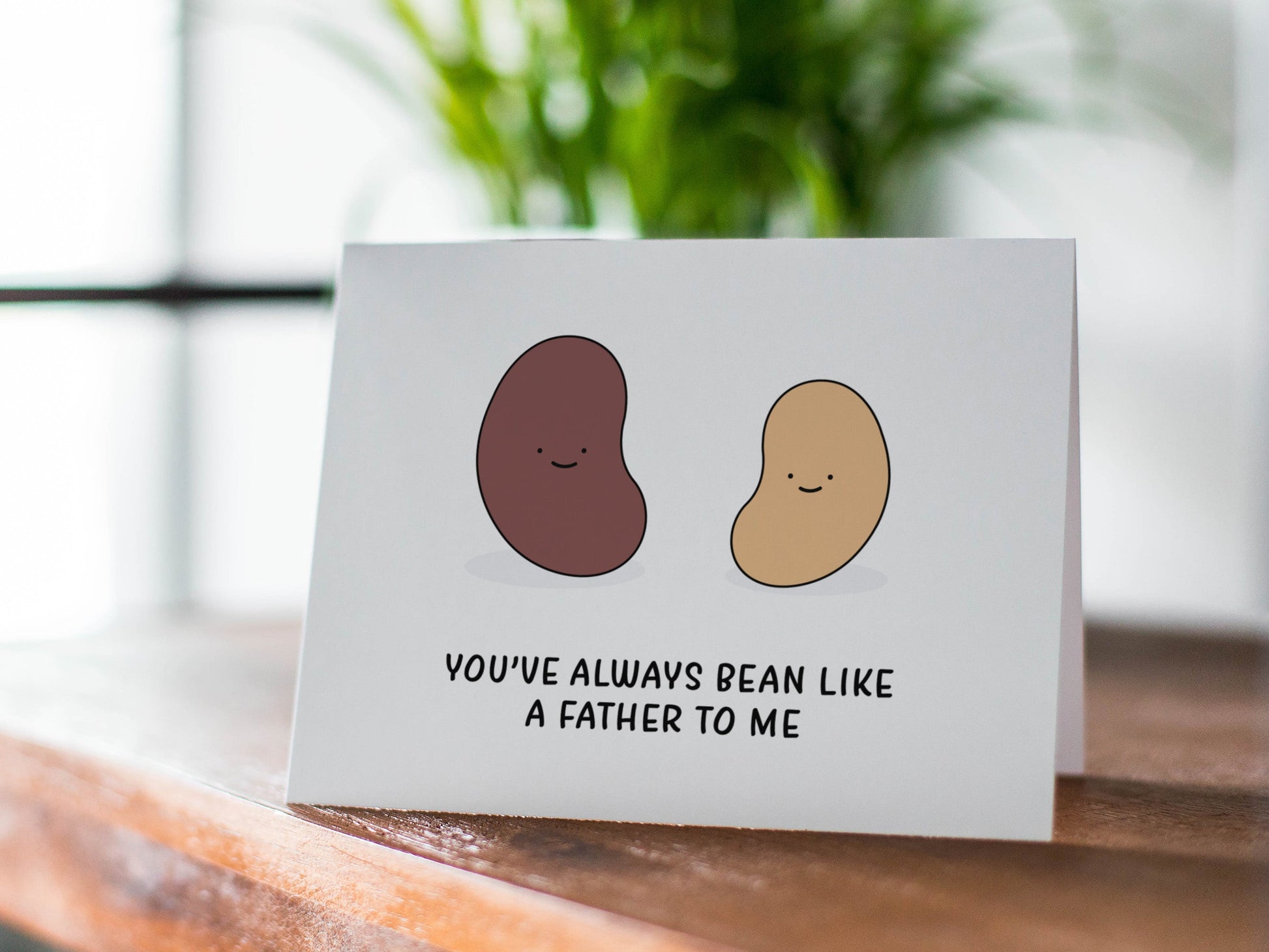 Bean Father's Day Card
