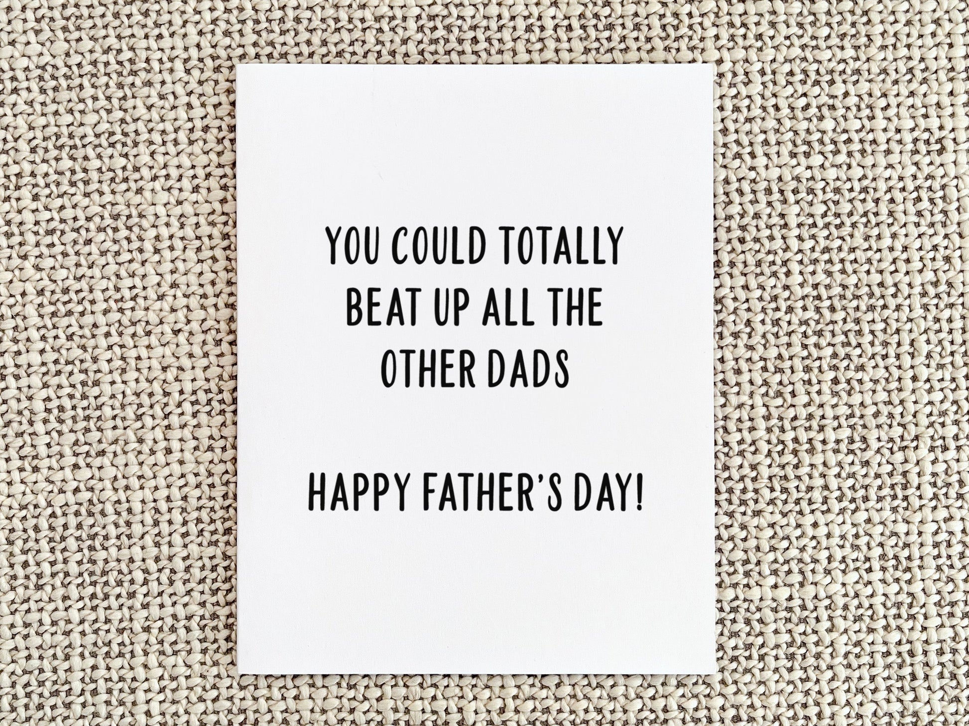 Funny Father's Day Card, Father's Day Gift for Dad